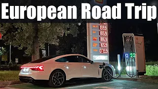 Driving The Audi E-Tron GT From Norway To The IAA In Munich | DAY 1 | Oslo-Hanover (1200km)