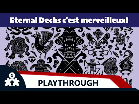 Eternal Decks scenario "A" solo playthrough - One Stop Co-Op Shop