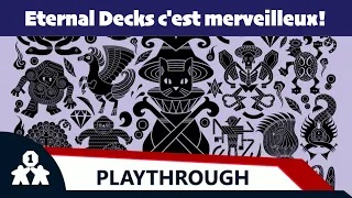 Eternal Decks scenario "A" solo playthrough - One Stop Co-Op Shop
