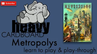 Metropolys Play-through & Teaching by Heavy Cardboard