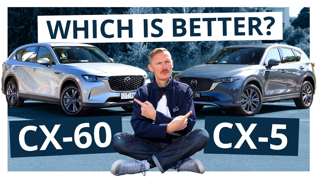 Mazda CX-5 G35 Akera v Mazda CX-60 G40E Evolve | Are six cylinders better than four?