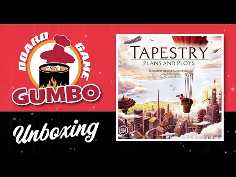 Tapestry: Plans & Ploys -- Unboxing & Overview of Gameplay