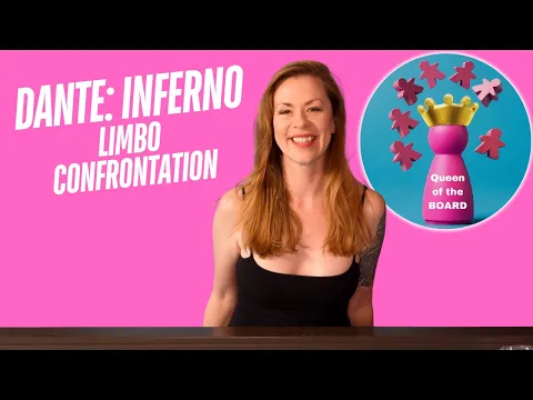 Dante: Inferno Limbo Confrontation solo board game playthrough