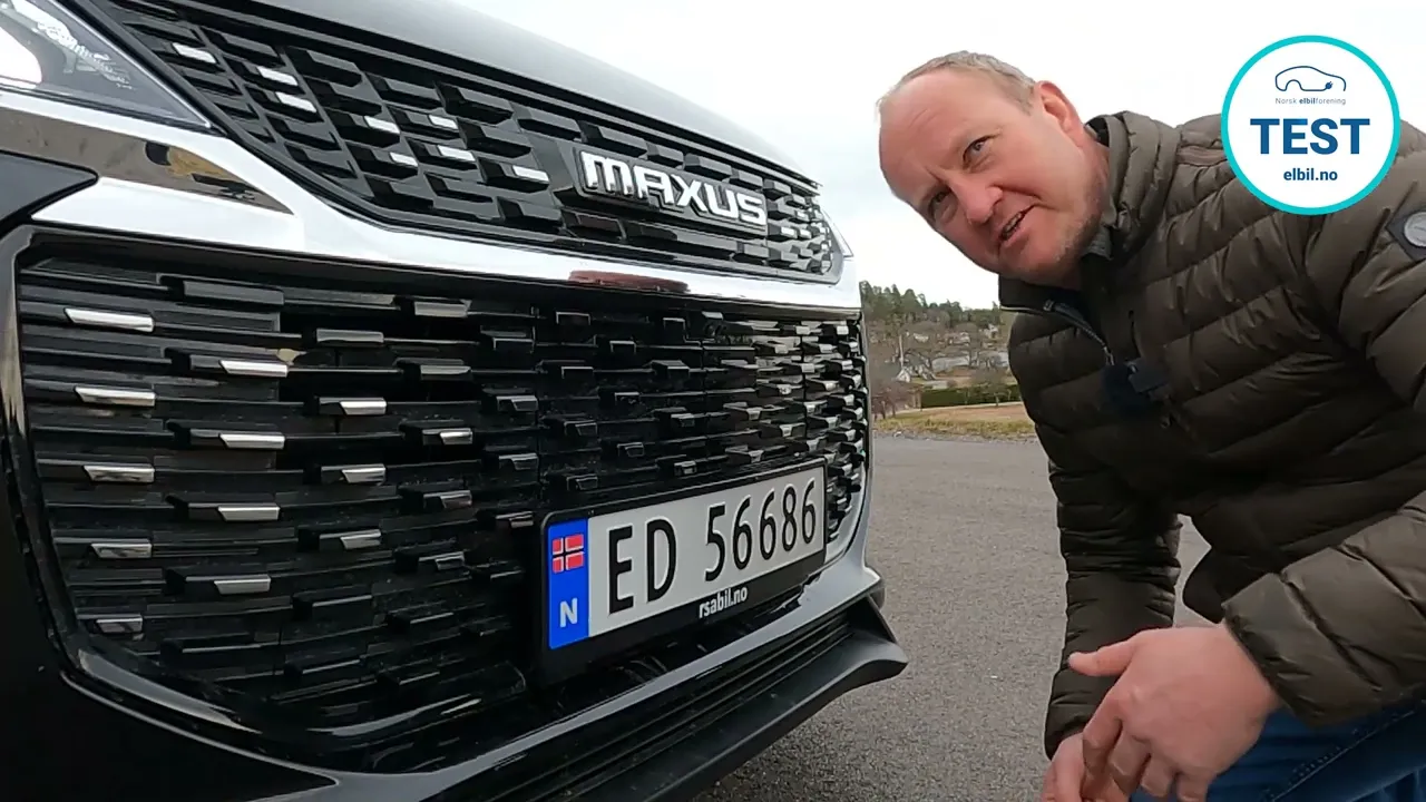 Sjekk hvor langt Maxus Euniq går nå.
