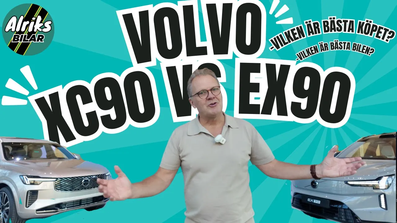 Volvo XC90 mot Volvo EX90 – vilken är bäst? Bästa köpet?