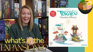 TOKAIDO Expansions | CROSSROADS & MATSURI (What's in the Box?!)