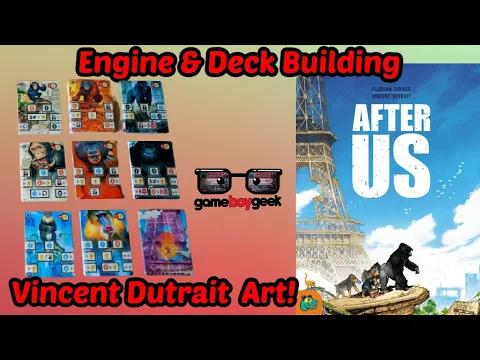 After Us Review - an Engine Building Deckbuilder Game