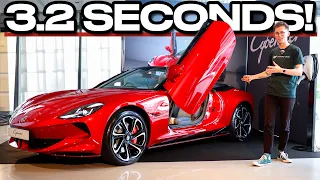 Why wait for a Tesla Roadster? (MG Cyberster 2024 review walkaround)