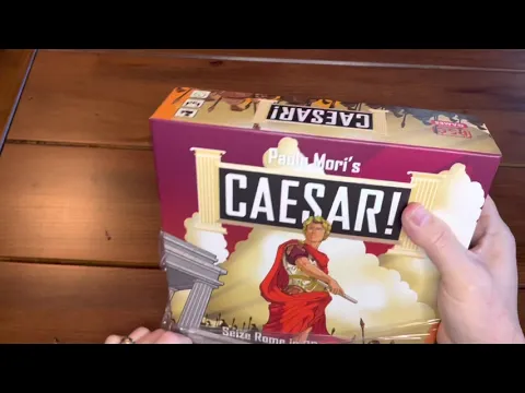 Caesar!: Seize Rome in 20 Minutes! (PSC Games) - Unboxing and Brief Overview