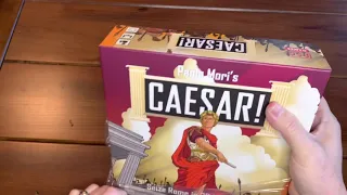 Caesar!: Seize Rome in 20 Minutes! (PSC Games) - Unboxing and Brief Overview