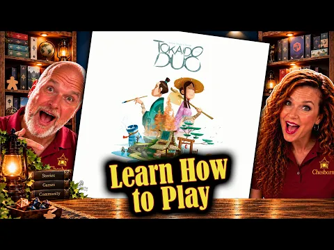 How to Play Tokaido Duo | Complete 2-Player Setup & Rules Tutorial