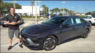 The 2026 Hyundai Sonata Sport is an affordable midsize sedan