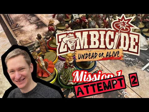 Zombicide Undead or Alive : Mission 1 (Attempt 2)