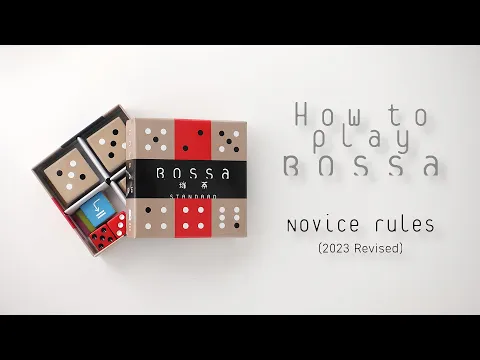 [2023 Revised] How to Play Bossa: Novice Rules, board game