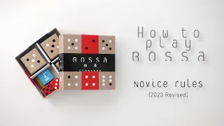 [2023 Revised] How to Play Bossa: Novice Rules, board game
