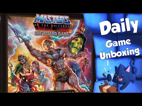 Masters of The Universe Daily Game Unboxing