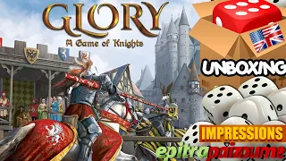 Glory A Game of Knights - Unboxing & Impressions (EN) by Epitrapaizoume