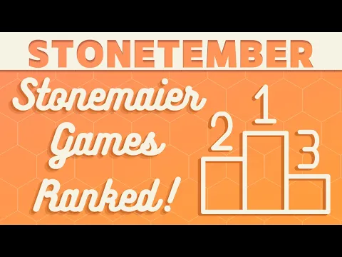 Ranking All 13 Stonemaier Games! (2022)