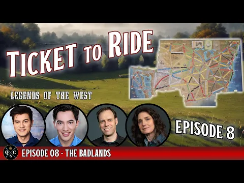 Ticket to Ride Legacy S1E08 - The Badlands- Legends of the West