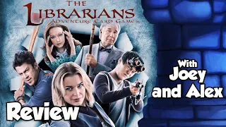 The Librarians Adventure Card Game Review - with Joey and Alex