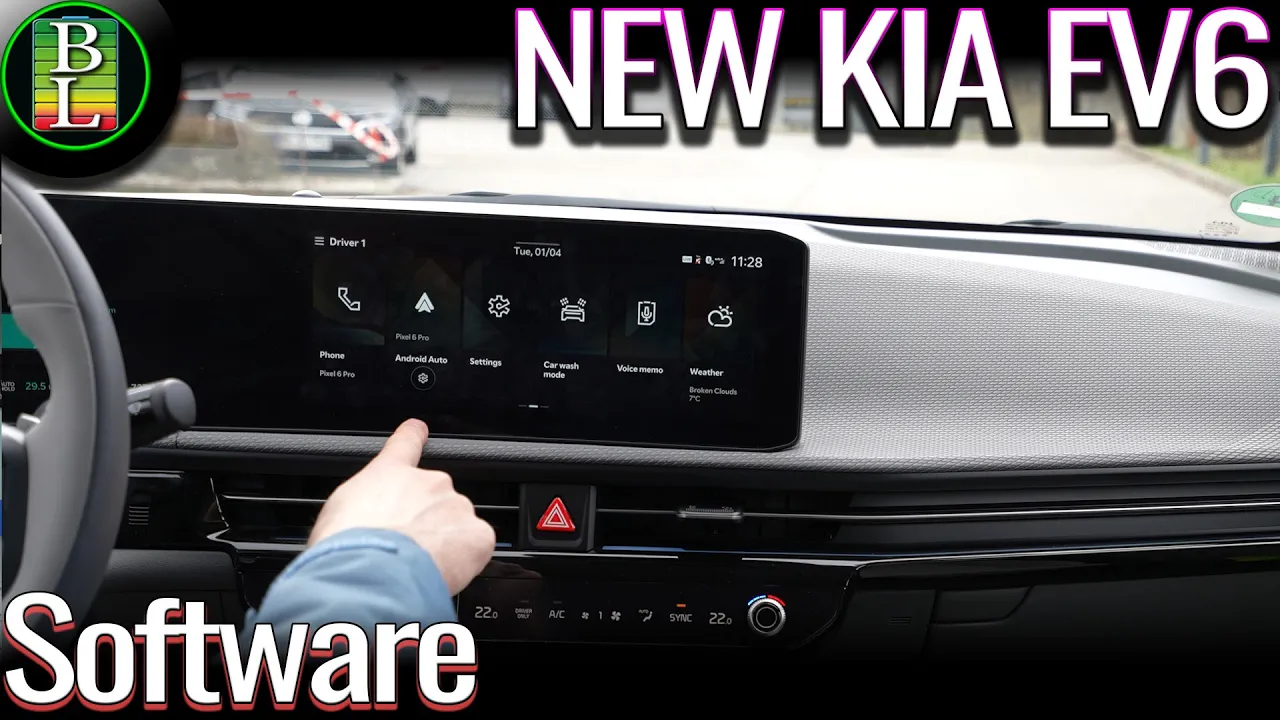 How good is the newest KIA EV6 Software? Full Tour