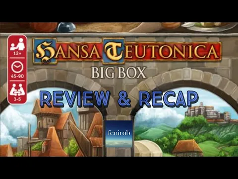 Hansa Teutonica Board Game (Big Box) | Review