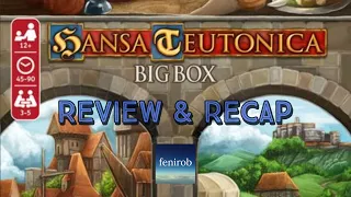 Hansa Teutonica Board Game (Big Box) | Review