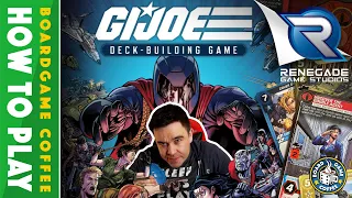 G.I.Joe Deck Building Game - How to play (Official Video)