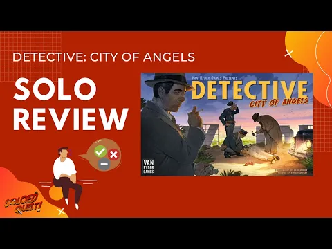 Detective City of Angels Solo Review