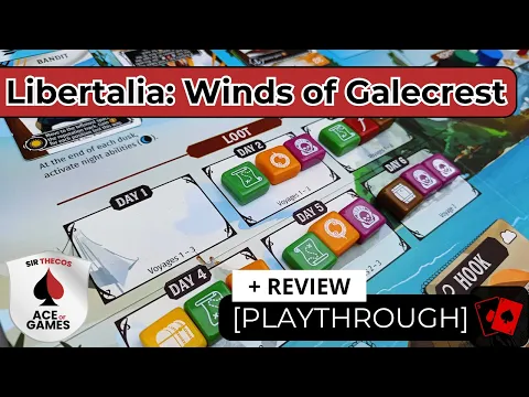 Playthrough + Review | Libertalia: Winds of Galecrest