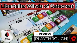 Playthrough + Review | Libertalia: Winds of Galecrest