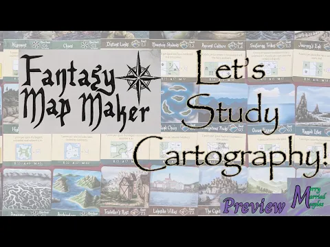 Fantasy Map Maker Preview - Let’s Study Cartography!