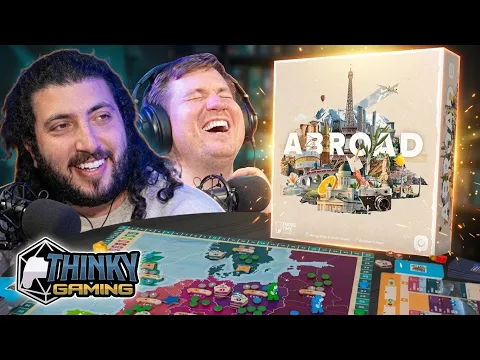 Let's Play ABROAD | Roll to One Boardgaming