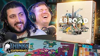 Let's Play ABROAD | Roll to One Boardgaming