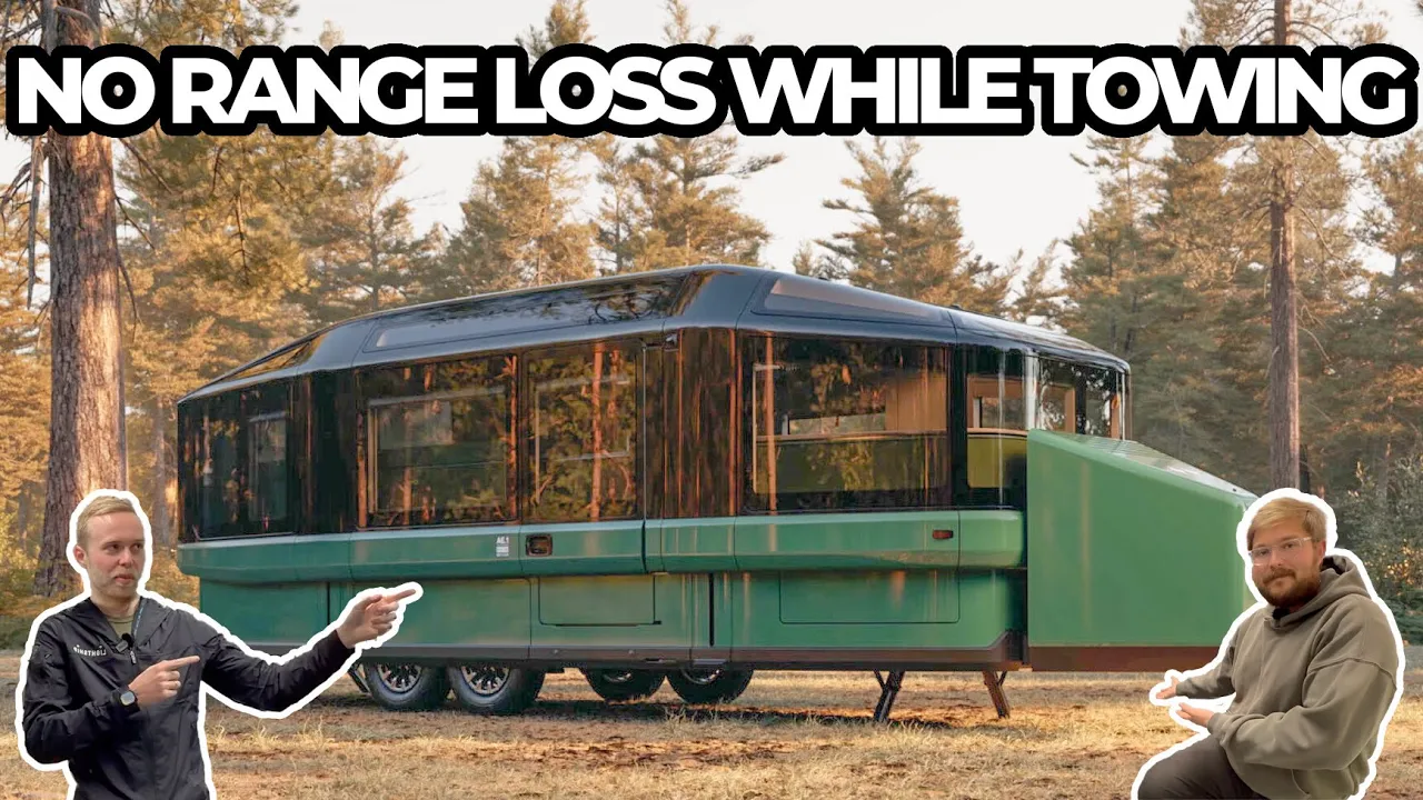 Lightship Full Tour! A Towable RV Made For EVs - Fully Integrated Battery, Motor, Solar, & Software