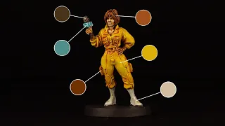 UNMATCHED: APRIL O'NEIL| How to Paint Minis FAST (Contrast Paint Only Tutorial)