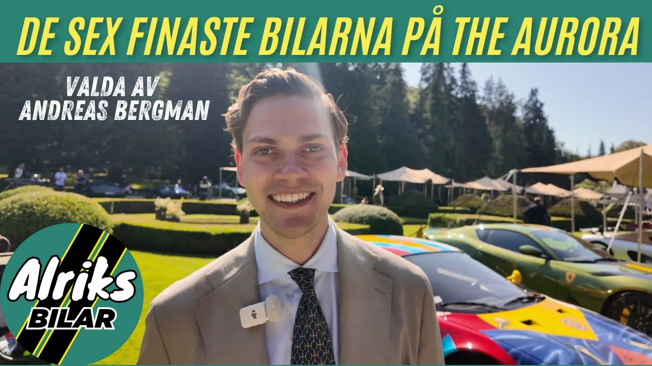 Världsklass på The Aurora – vi väljer bland världens finaste bilar!