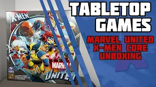 Marvel United X-Men Board Game | Core Set | Unboxing | Game by CMON
