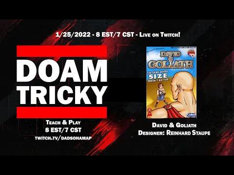It's TRICKY: David & Goliath Live Teach & Play