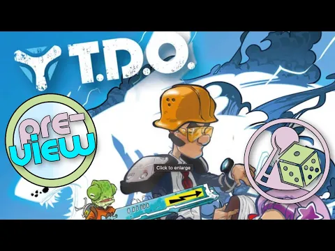 Previewing T.D.O.: Titan Defense Organisation (Boardgame)
