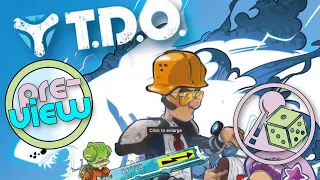 Previewing T.D.O.: Titan Defense Organisation (Boardgame)