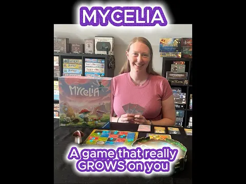 Mycelia: Fun Fungi! #ravensburger #boardgames #tabletopgames #reviews #gamenight