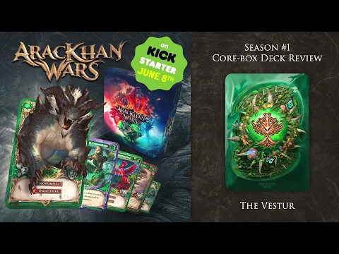 [En] AracKhan Wars Core Box Deck Review The Vestur