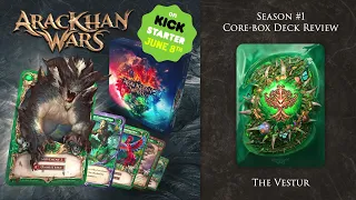 [En] AracKhan Wars Core Box Deck Review The Vestur