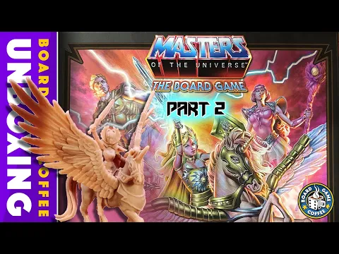 Masters of the Universe: The Board Game - 4K Unboxing Part 2