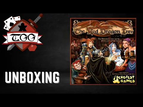 The Red Dragon Inn Board Game Unboxing