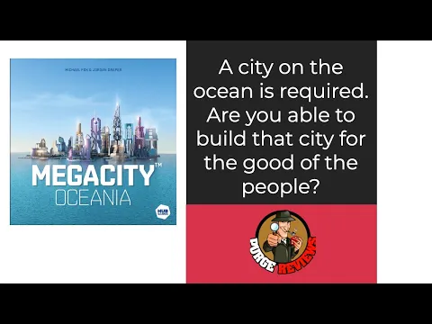 The Purge: #4598 Megacity: Oceania: The city building dexterity board game... is it right for you?