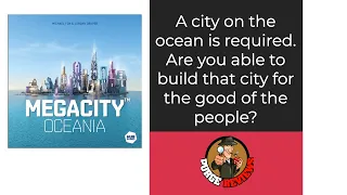 The Purge: #4598 Megacity: Oceania: The city building dexterity board game... is it right for you?