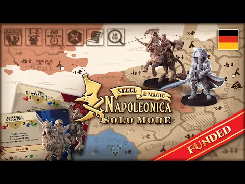 Ein kurzer Einblick in den Solo-Modus von Napoleonica. PROMO
