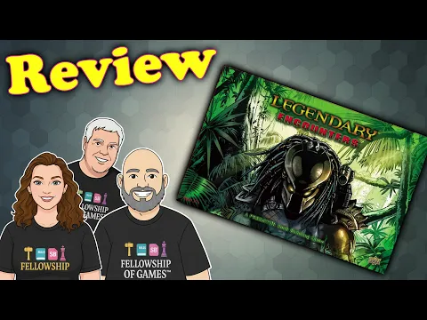 Legendary Encounters: Predator Review The MOST Thematic Deck Builder Ever?!